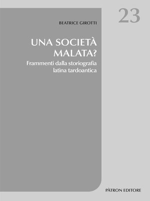 cover image of Una società malata?
